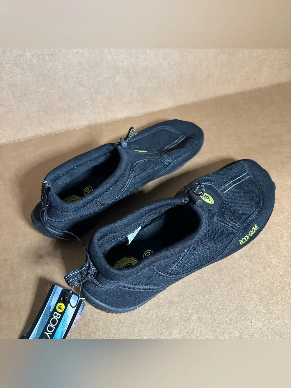 Body Glove Men's Black Water Shoe, Riverbreaker II , Aqua Socks, Size 10, New